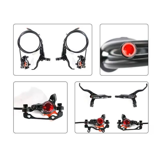Fatbike Hydraulische Remset Zoom incl remblokken, Ouxi V8 V9 H9 Qm